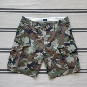 Polo Ralph Lauren Men's Classic Fit Military Short Camouflage Size 40 Cargo Camo